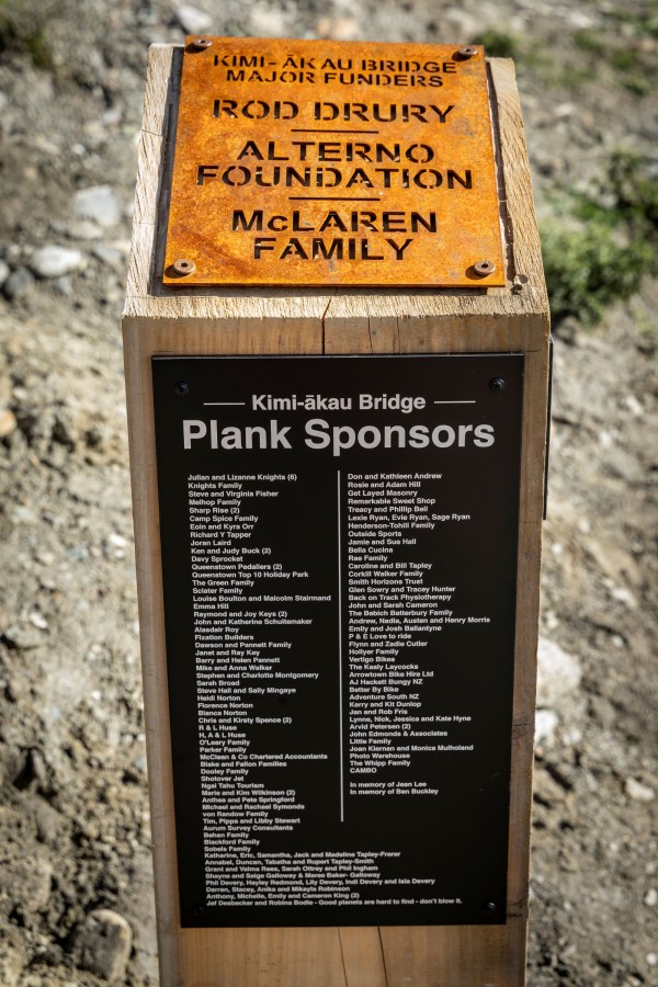 Shotover Gorge Trail Opening credit Geoff Marks compressed